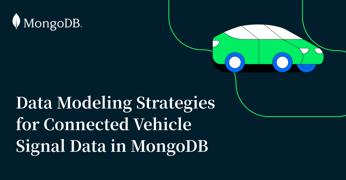 Data Modeling Strategies for Connected Vehicle Signal Data in MongoDB